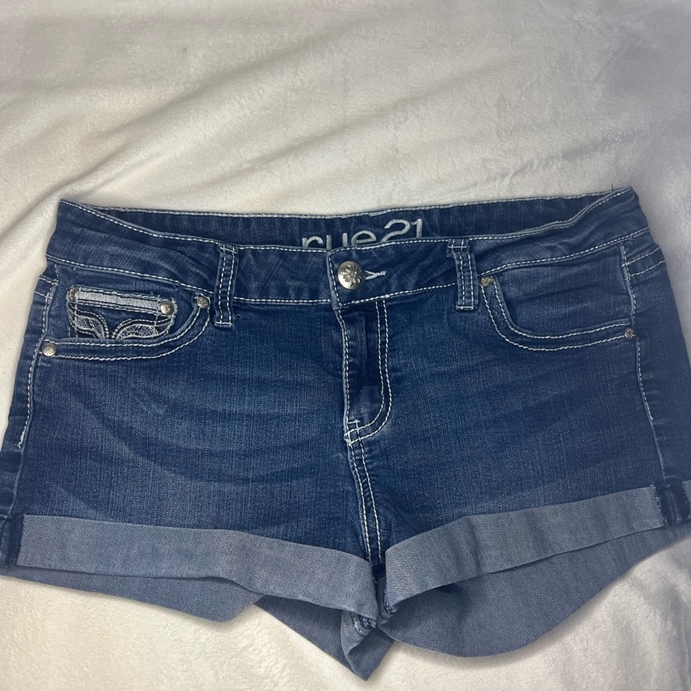 Rue21 Blue Jean Shorts Classic Denim Style